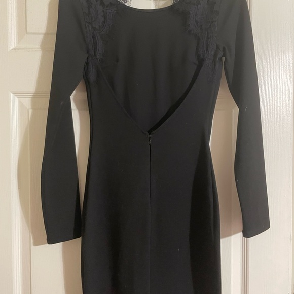 Black Tight Backless Dress - Picture 4 of 7